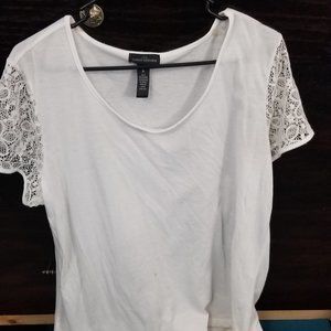 White tunic top